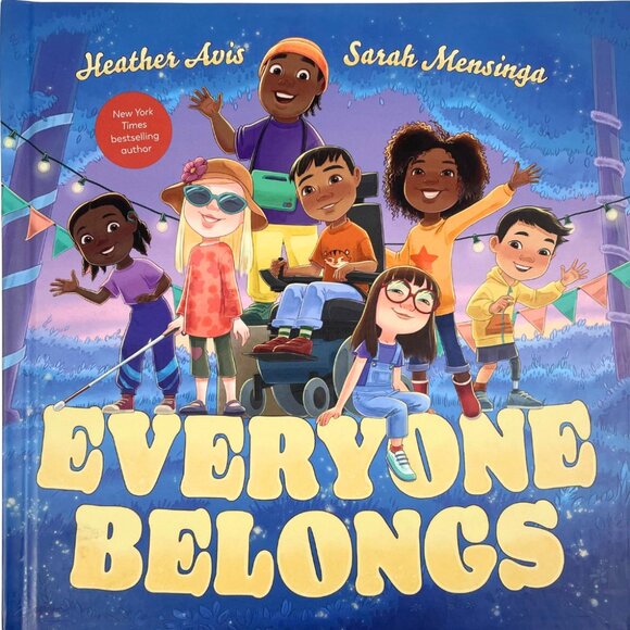 🍋 4/$20 Everyone Belongs | Kids Books Childrens Book - Picture 1 of 5